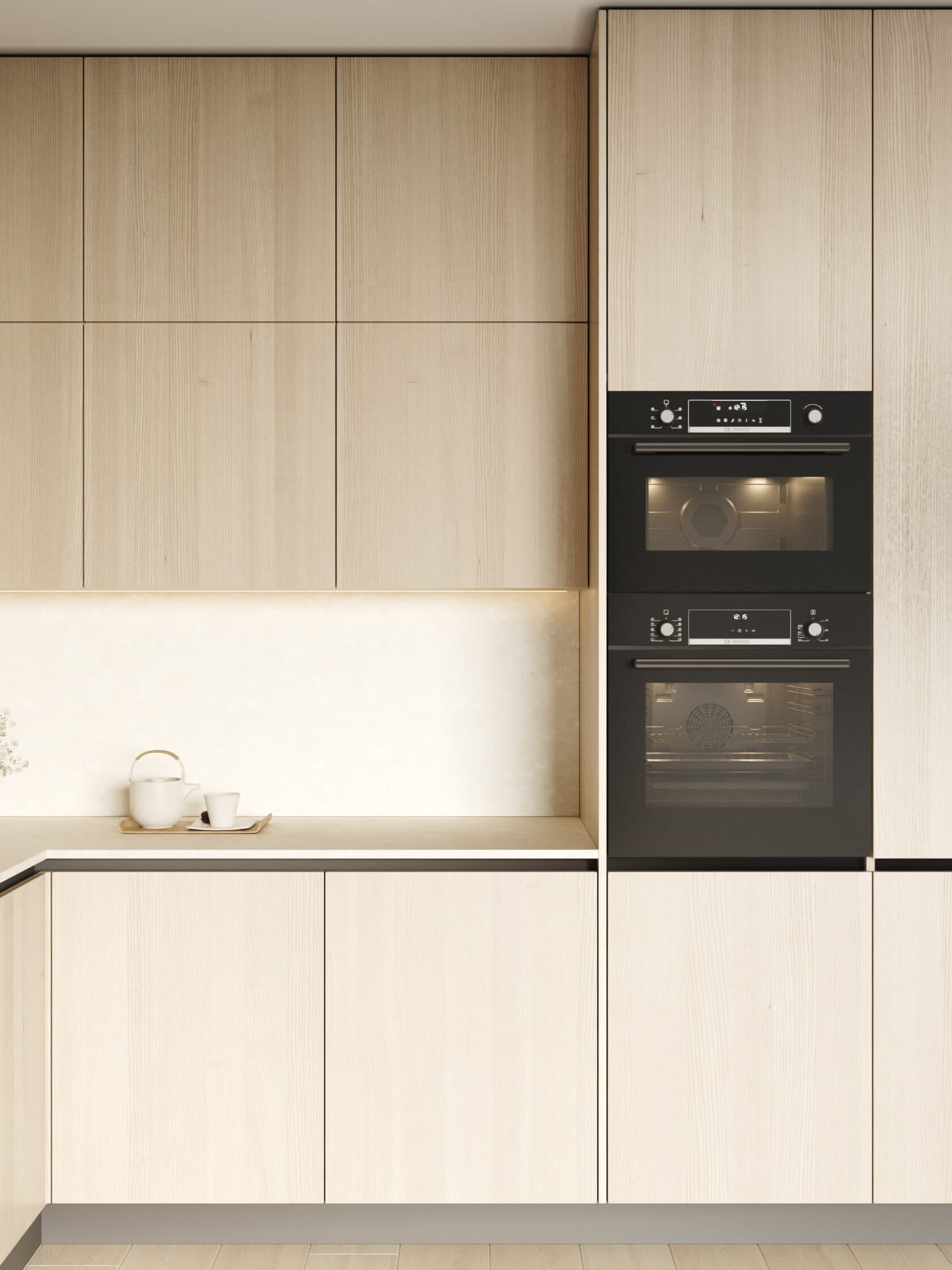Kitchen cabinets